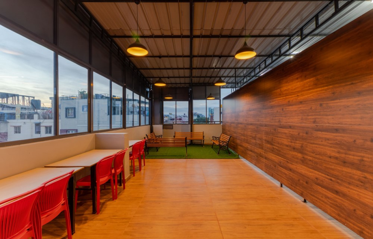 24/7 security system with CCTV surveillance and biometric entry at Pelagia Palace PG